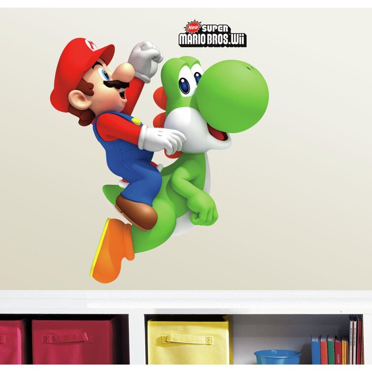 yoshi eating apple macbook sticker